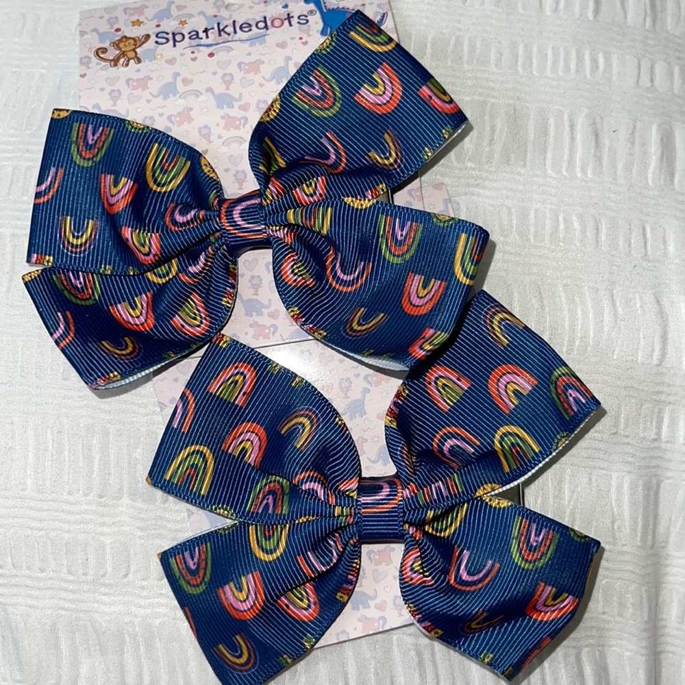 ⌛️ Hair clips - Rainbow
